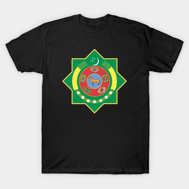 Turkmenistan T-Shirt by Wickedcartoons